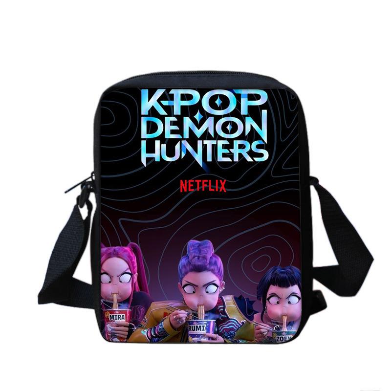 Anime Witch Hunter Group Men'S And Women'S Backpacks, Elementary School Students' Backpacks, Large-Capacity Printed Casual Backpacks