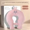 U-Shaped Hot Water Bottle, Cartoon Cute Design, Neck and Shoulder Warmer, Cervical Spine Heat Therapy, Warm Water Bag for Neck, Removable and Washable