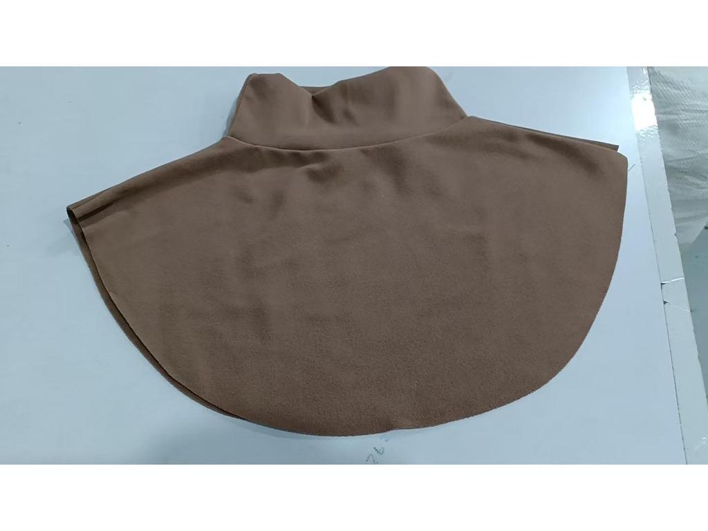 Women's High Elastic Velvet Turtleneck Dickey - Warm Layered Collar for Autumn/Winter