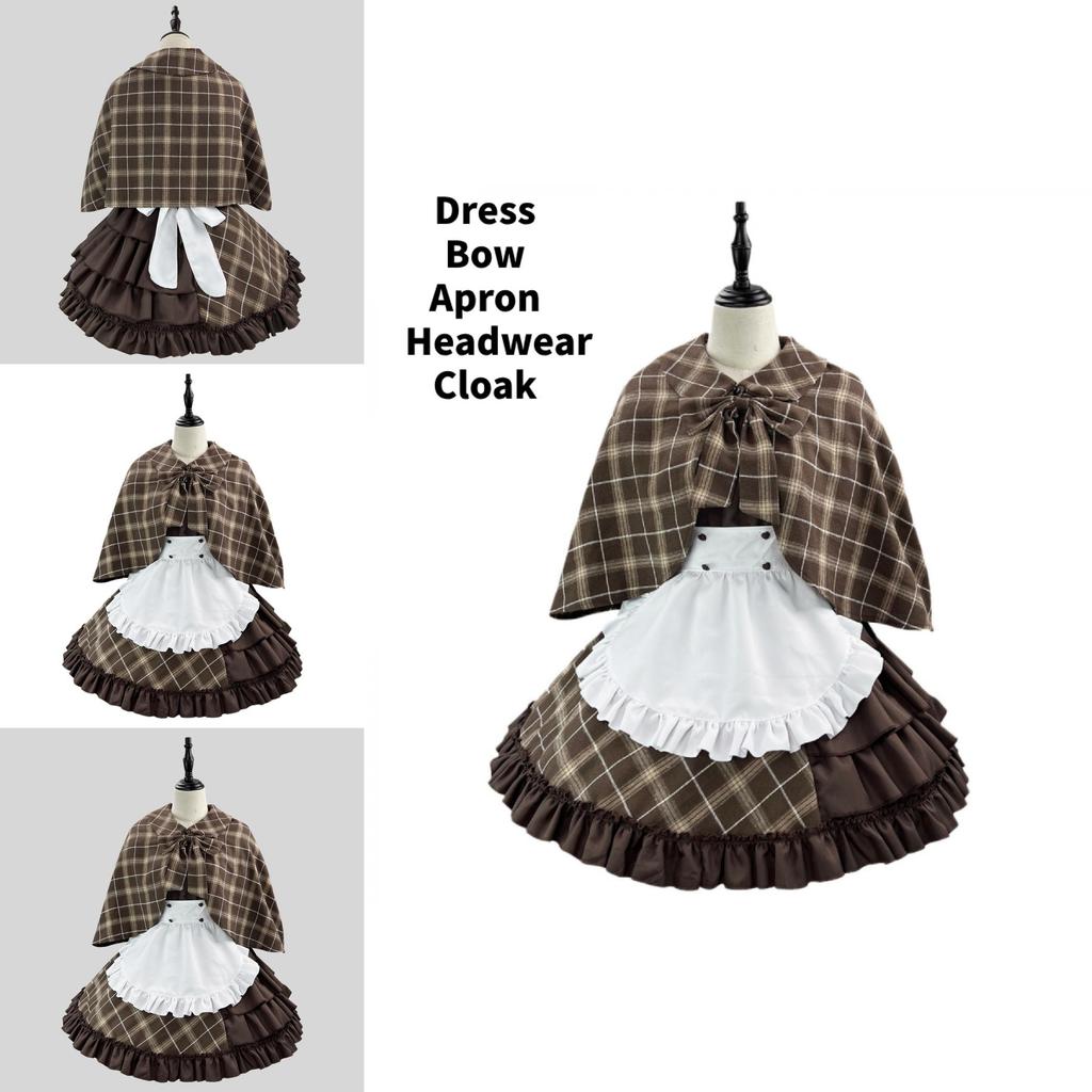Detective Love Song Maid Dress With Material For Costume Parties And Events