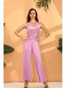 Women's Multi-Way Strap Crossover Bandage Jumpsuit - Sexy & Stylish OL Fashion