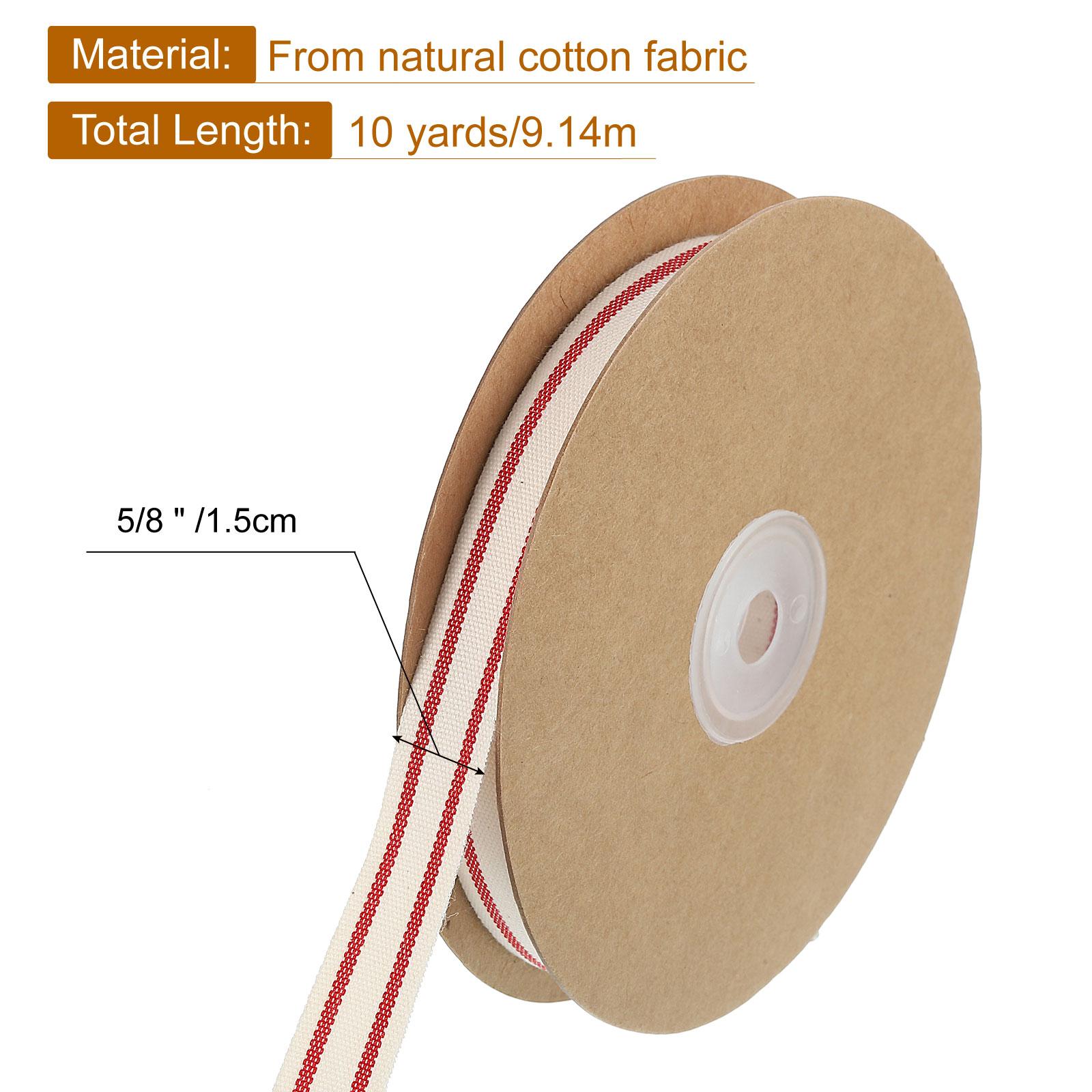 

Натуральная хлопковая лента в полоску двусторонняя полосатая хлопковая лента натурального цвета с черной репсовой лентой для подарочной упаковки, поделок своими руками as photo