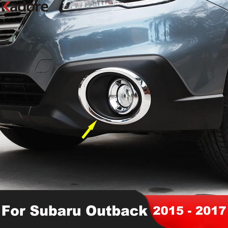 

Хромированная накладка на противотуманную фару для Subaru Outback 2015 2016 2017, аксессуары