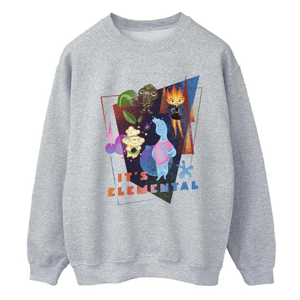 Elemental Dam/Damer Det´s Elemental Huvtröja