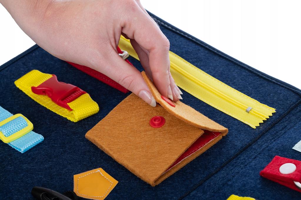 Sensory Educational Interactive Manipulative Board Montessori