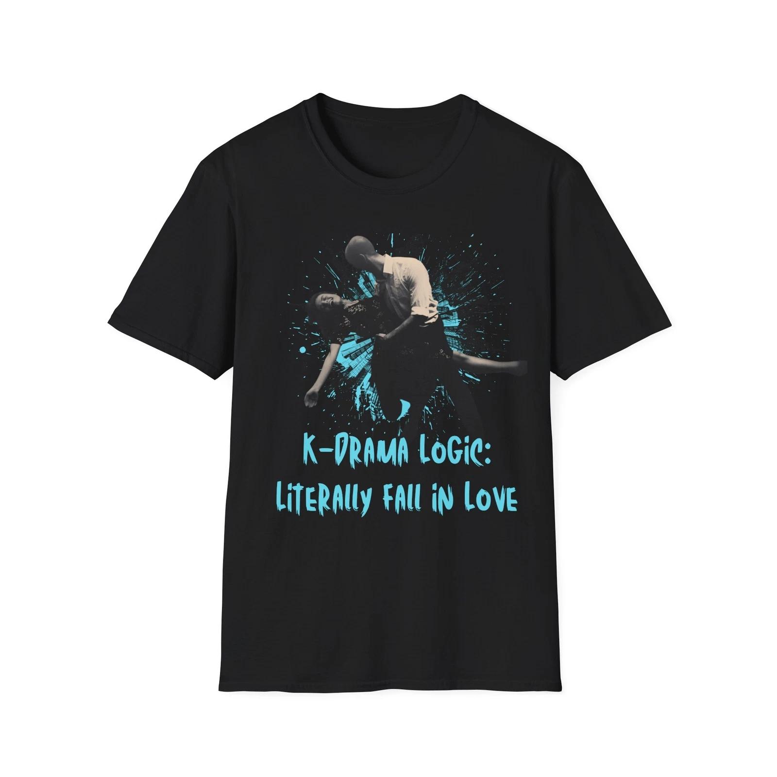 K-Drama Logic T shirt, Unisex Tee, Gift for K-Drama Lovers, Soft Cotton Shirt 4XL