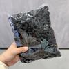 500 Stück/Set Kinder Einfarbig Gitter Welle Elastische Haarbänder Baby Mädchen Scrunchie Gummibänder Kind Süß Niedlich Haaraccessoires