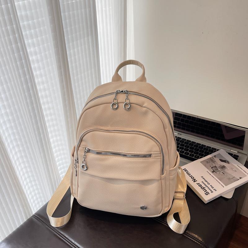 High Sense Fashion Backpack Women's New Versatile Class Commuter Bag Large Capacity Travel Backpack