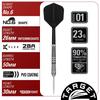 Target Japan BLACK MARQUE RENEGADE Darts Set Tungsten Steel 23g 6 Shape Flights and Shafts with SWISS BLACK NANO POINT 30mm Shafts 4.0 (Kawashima
