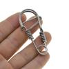 Snap Clip Stainless Steel Wire Snap Clip Hook Carabiner Key Ring  Belt Clip