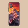 Mountain Forest Mobile Phone Case for Huawei P60 P50 P40 P30 P20 P10 P9 P8 Pro Lite Plus Colorful Printing Cover Luxury Pretty