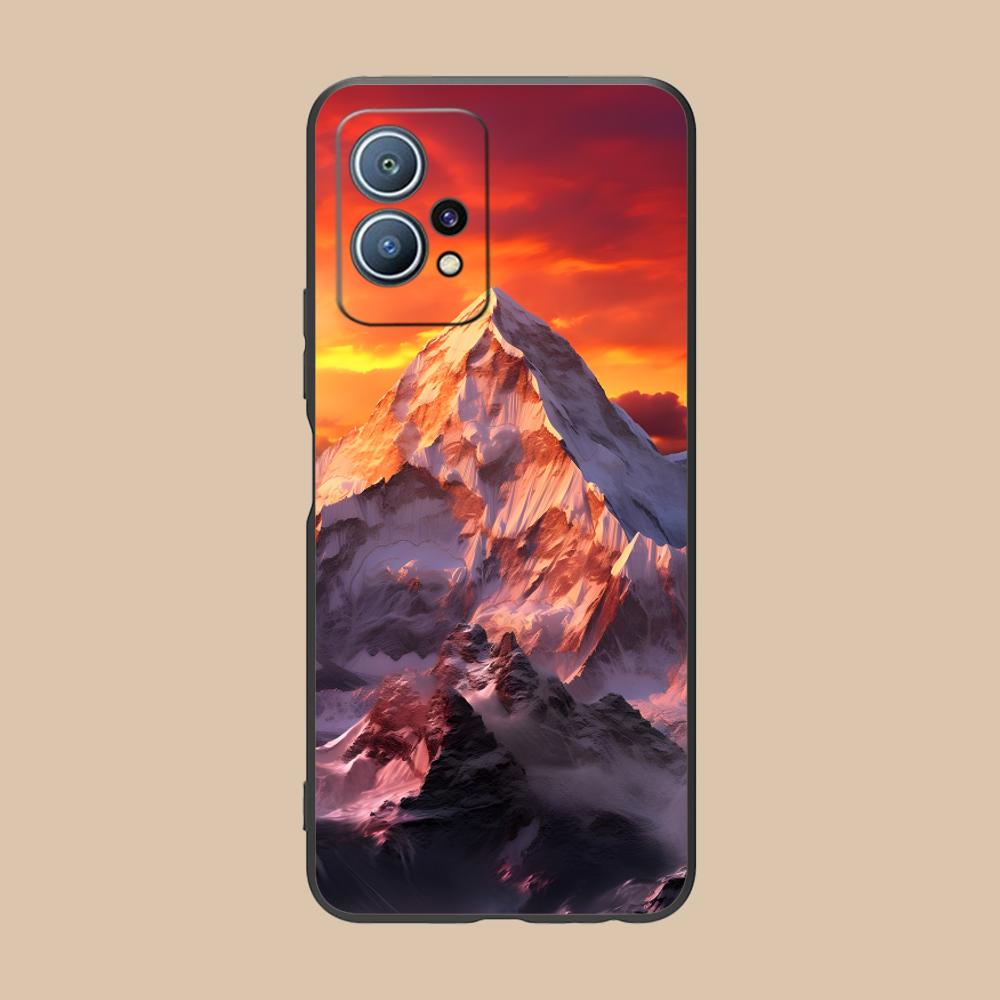 Mountain Forest Mobile Phone Case for Huawei P60 P50 P40 P30 P20 P10 P9 P8 Pro Lite Plus Colorful Printing Cover Luxury Pretty