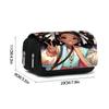 Best Gift for Boys and Girls 3D Cartoon Leather Pencil Pouch Double Flip Pen Case for School for Little Children
