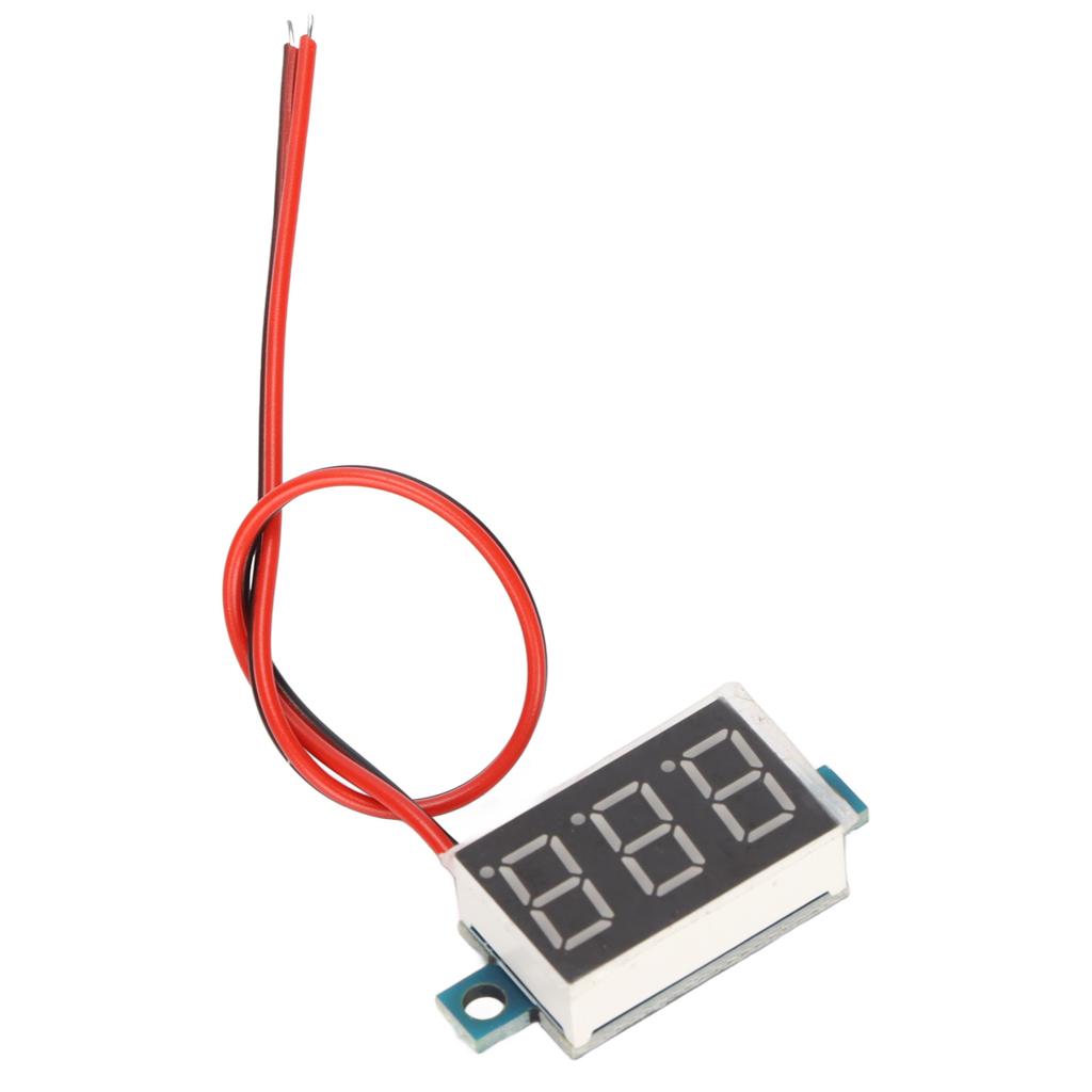 DC 4‑40V DIY Digitální voltmetr Stabilní Vysoká Přesnost Měření Standardní Velikost LED Digitální Napětí
