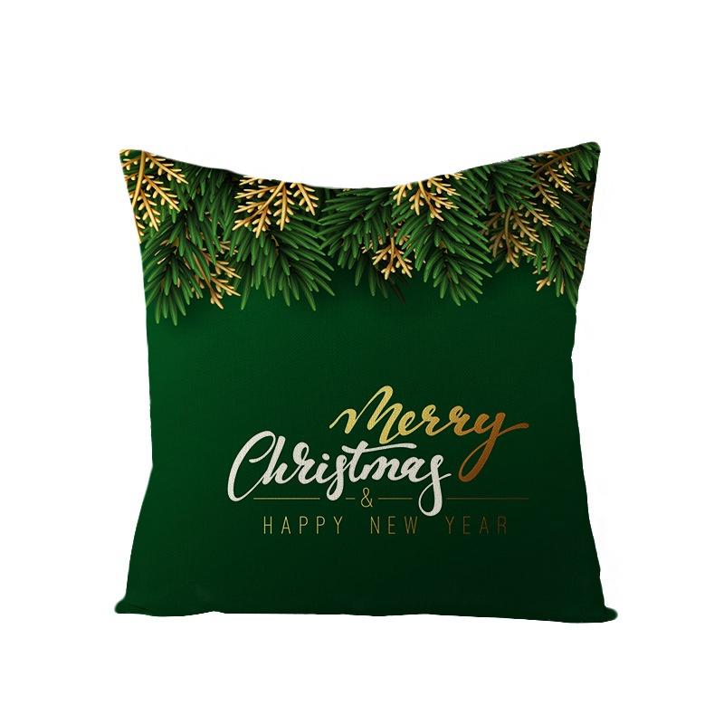 Husa de perna din bumbac in 45*45 Fata de perna de Craciun Perne de canapea Fete de perna Fete de perna Decor pentru casa