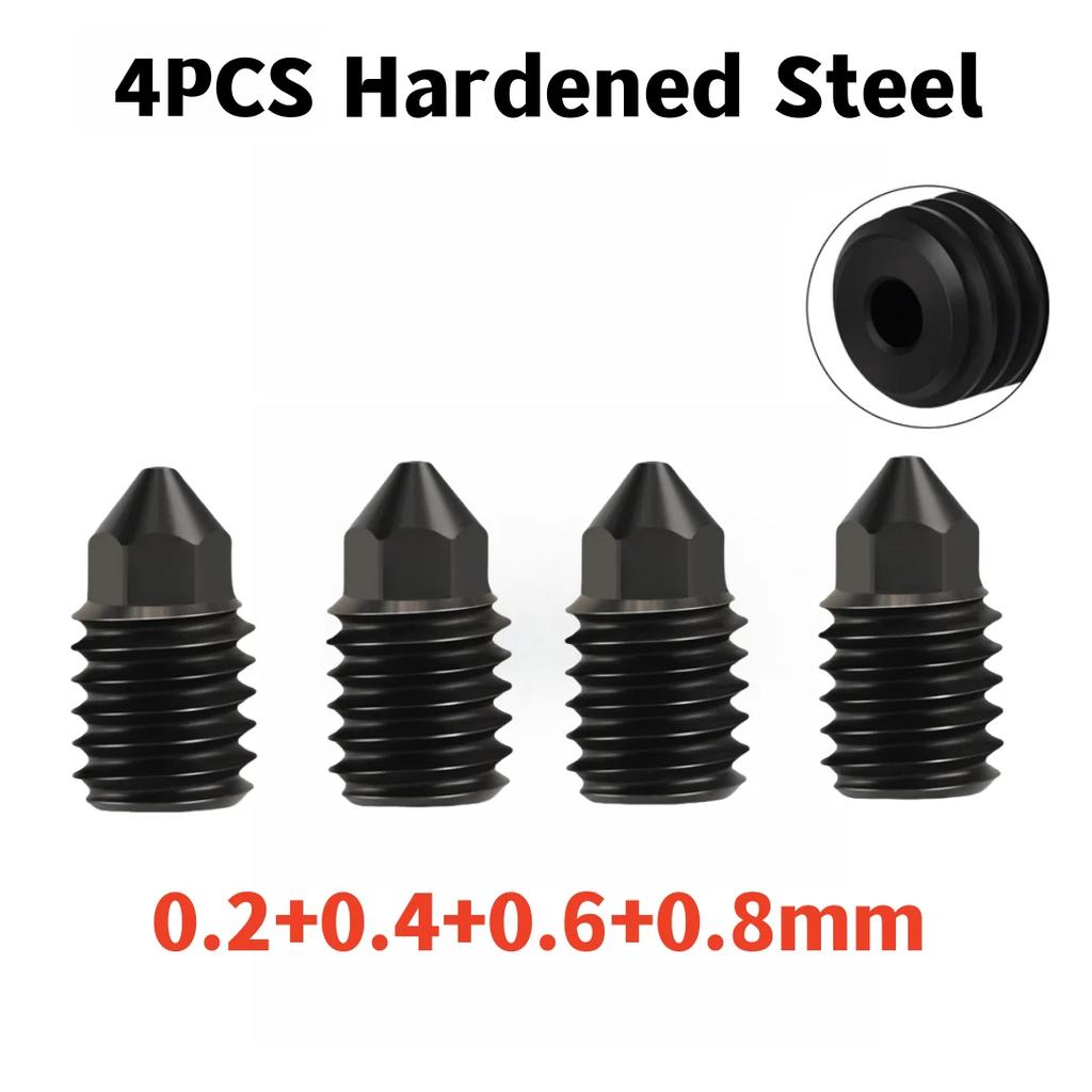 Für Bambu Lab Hotend Upgrade TZ 2.0 Version Bi-Metall Passend für Bamboo X1 X1C X1E P1P P1S Hotend Thermistor Messing Kupfer Harte Düsen