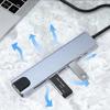 8 in 1 USB-C Type C HD Output 4K HDMI Usb 3.0 HUB Adapter For MacBook iPad 