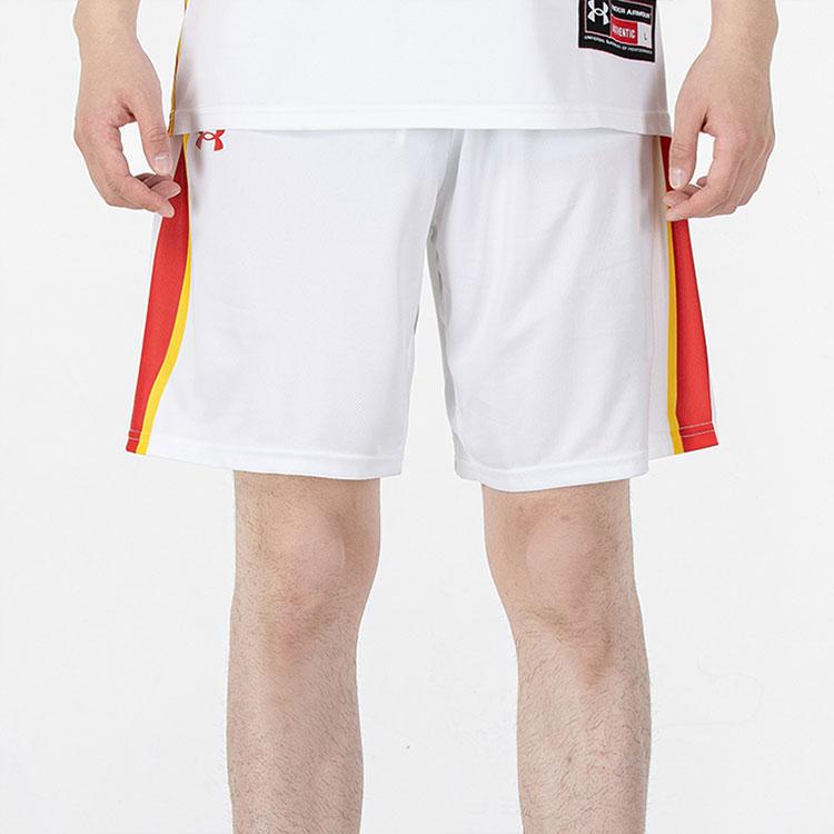 Under Armour Breathable Basketball Loose Shorts Men shorts White 21600212-100