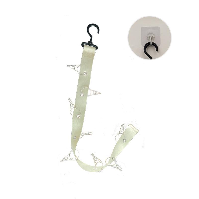 Labubu Doll Storage Artifact Creative Labubu Doll Wall Artifact Hanging Wall Plush Toy Storage Display Tool Door Decoration