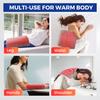 Household Electric Foot Heating Pad Soft Plush Thermal Blanket Foot Warming Mat Home Office Bedroom Feet Warmer