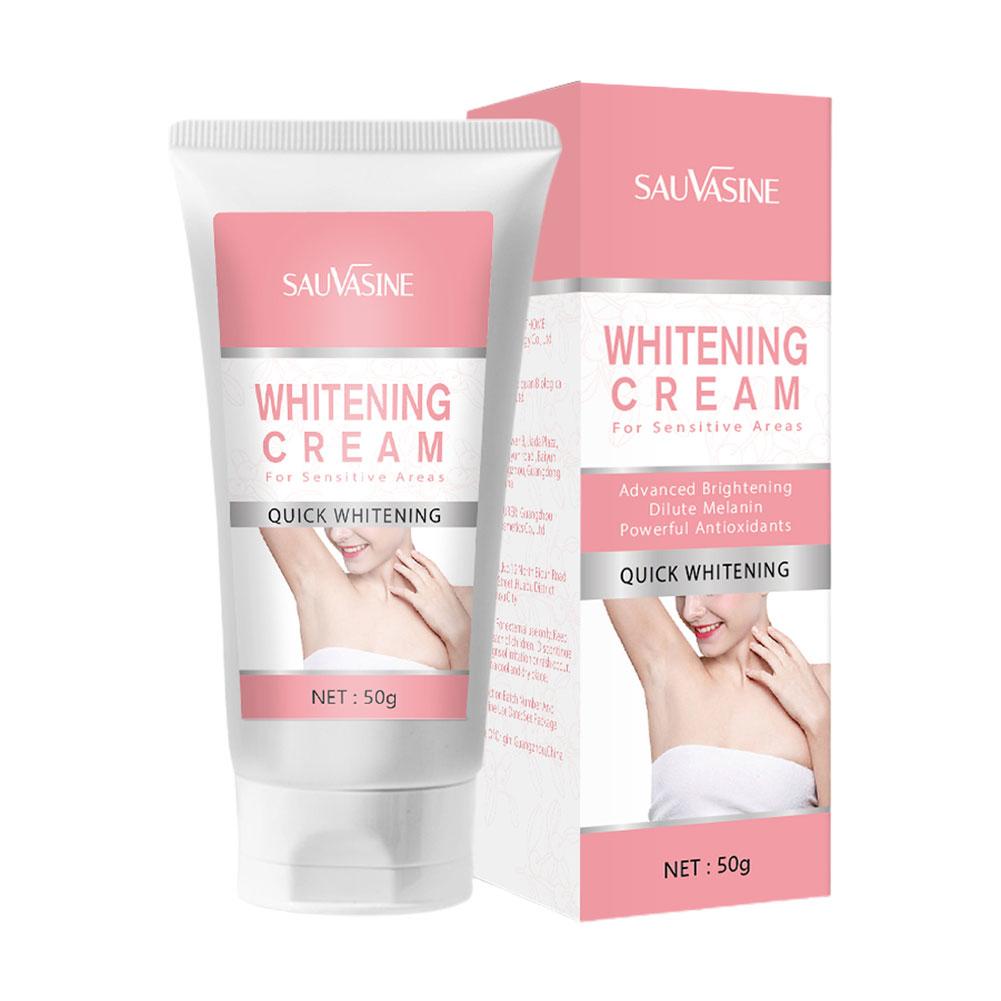 Body Whitening Cream Intimate Areas Underarm Knee Buttocks Brighten Bleach Remove Priva Q1U1