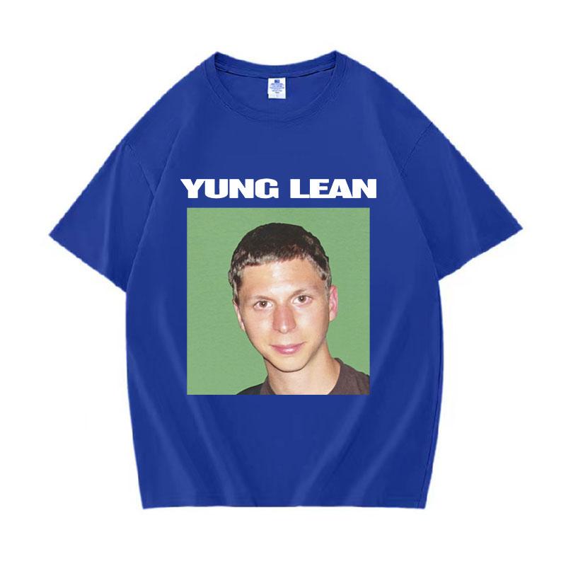 Funny Yung Lean Meme Graphic T Shirt Man Fashion Casual Short Sleeve Tshirts Unisex High Quality 100 Cotton Oversized Tshirt