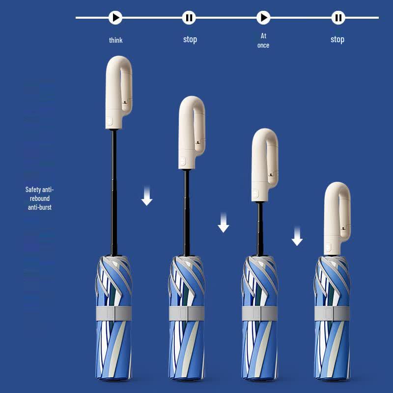 Automatic Compact Umbrella with Loop Handle