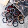 50/100PCS/Set Women Girls Basic Hair Bands 4cm Simple Solid Colors Elastic Headband Hair Ropes Ties Hair Accessories Ponytail Holder