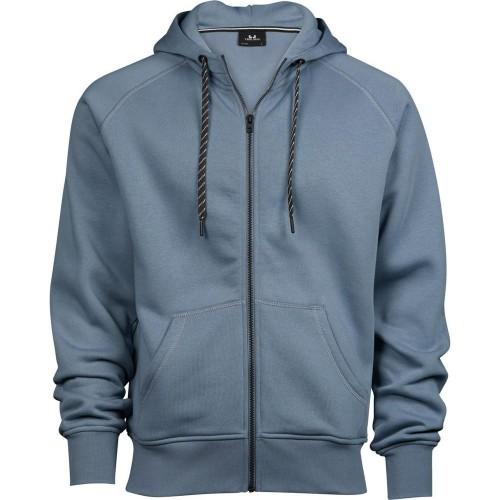 Tee Jays Mens Full Zip Hooded Sweatshirt