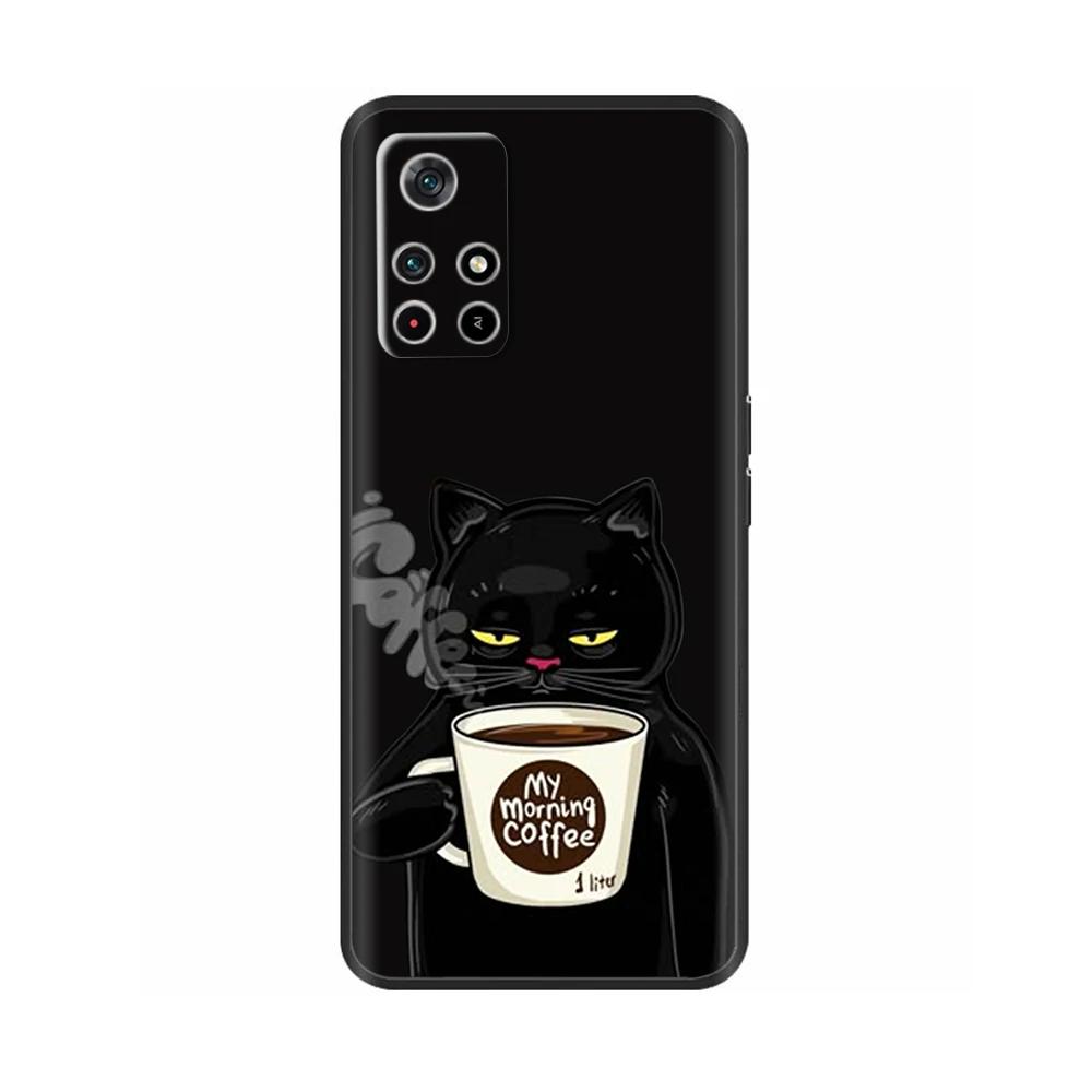 For Poco X4 Pro 5G Poco M4 Pro Case Cute Cartoon Soft Liquid Silicone Phone Housing Cover For Xiaomi Poco M4 Pro 4G Fundas Coque