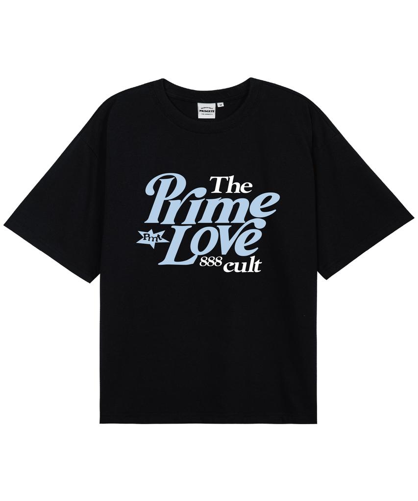 PRIMATE [Cool Cotton] Midnight Oversized Short Sleeve T-Shirt 7 Colors (B Type)