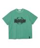 Nontai Pigment Fade Symbol T-Shirts (Green)