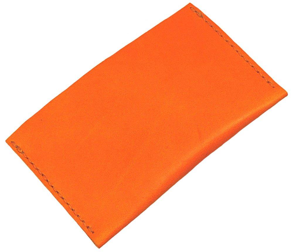 Zenith Natural Leather Passbook Case Light Orange B-0129,