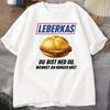 Ladies Casual Short Sleeved Tshirt with Bread Sandwich Burger Letters Cartoon Print Fashionable Daily Ladies Tshirt