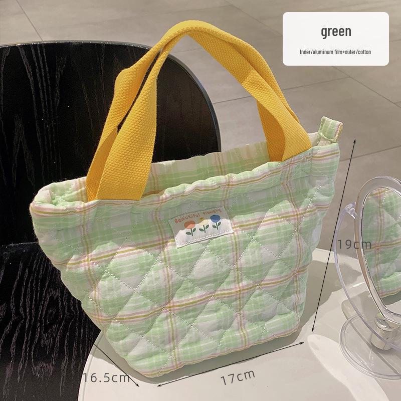 Large Capacity Insulated Lunch Bag for Students and Office Workers – Thickened Aluminum Foil Handbag