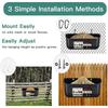 Black 4Pack Duck Feeder Fence Hanging Feed Trough Goose Turkey Trough With Clips