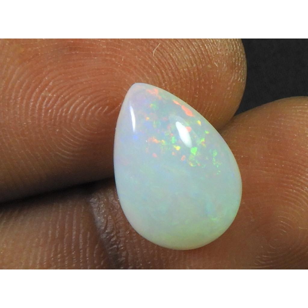 

10X15MM Natural Ethiopian Welo Fire Opal Pear Healing Crytsal Loose Gemstone SK-3176