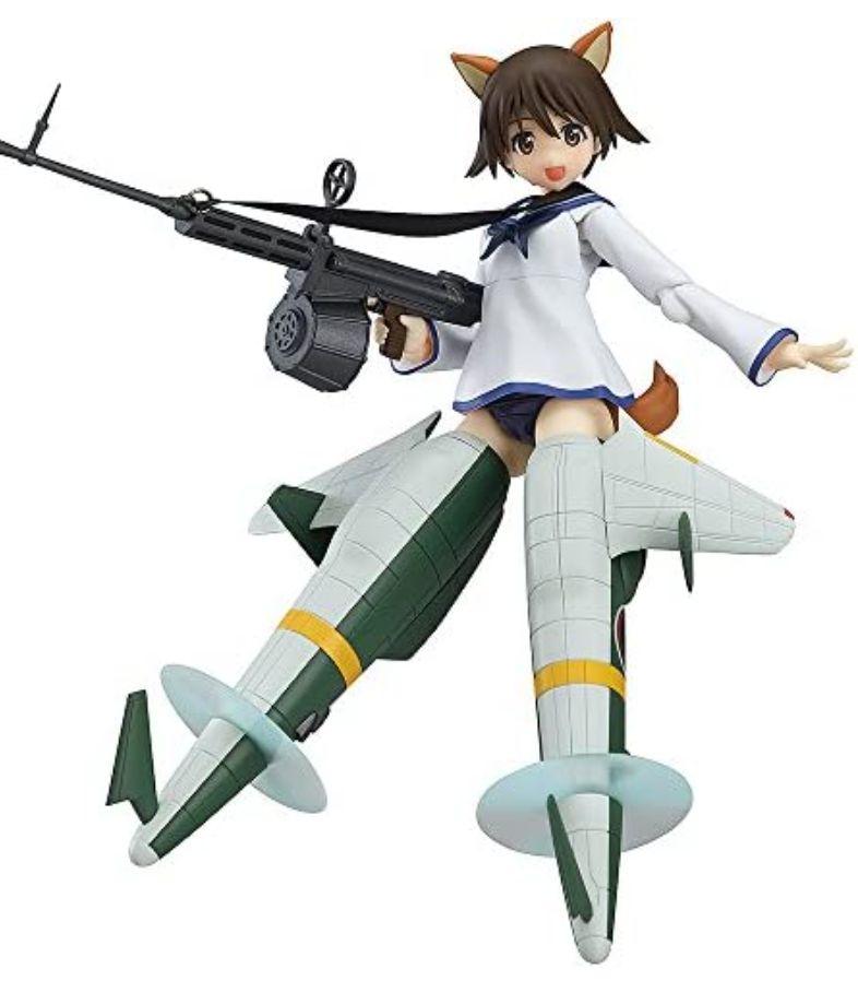

[USED] Not available figma Strike Witches Movie Edition Miyafuji Yoshika Shinden ver.