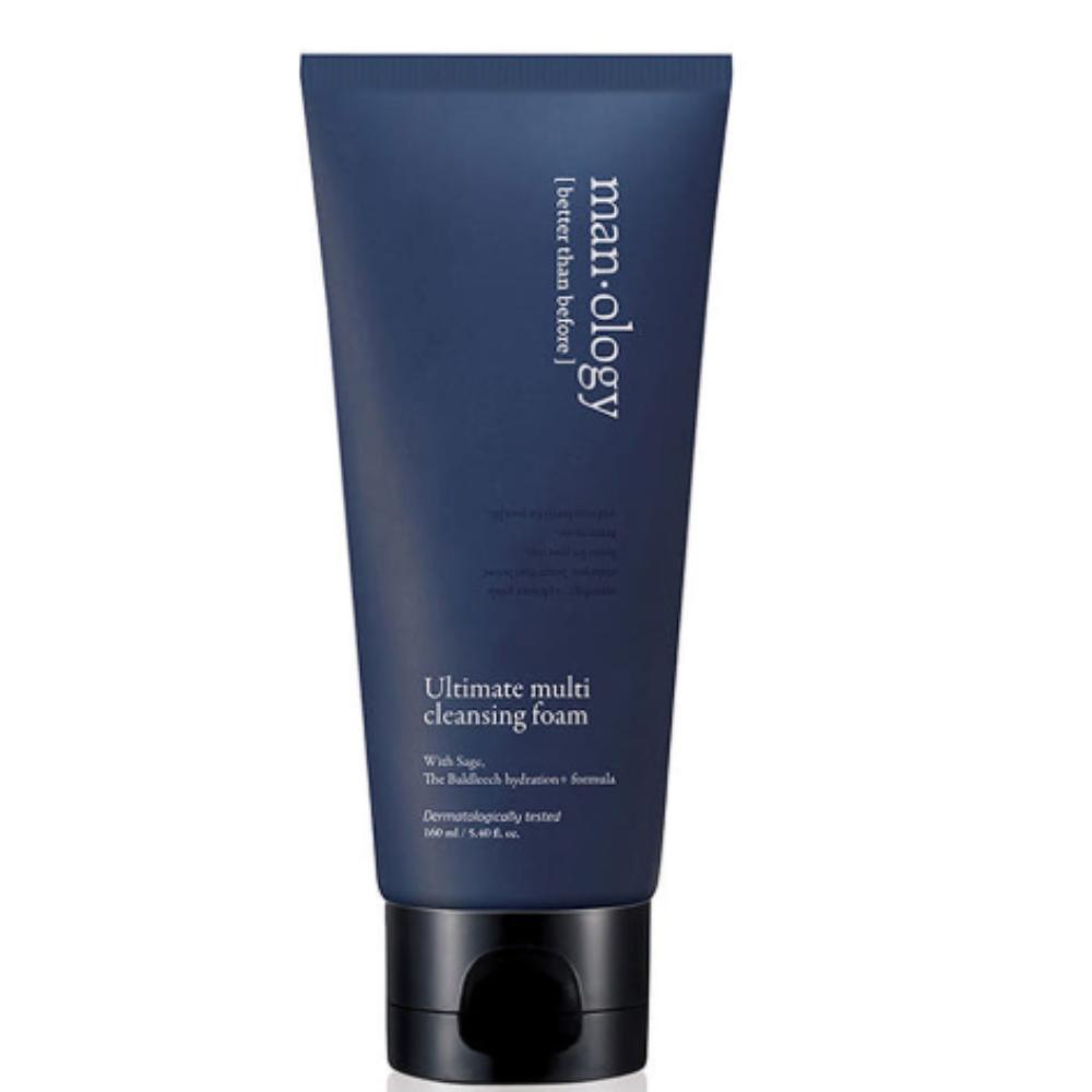 Belif Menology Ultimate Multi Cleansing Foam 160mL - 3-in-1 Facial Cleanser, Shaving Foam & Pore Purifier for Men, K-Beauty Deep Cleansing Care