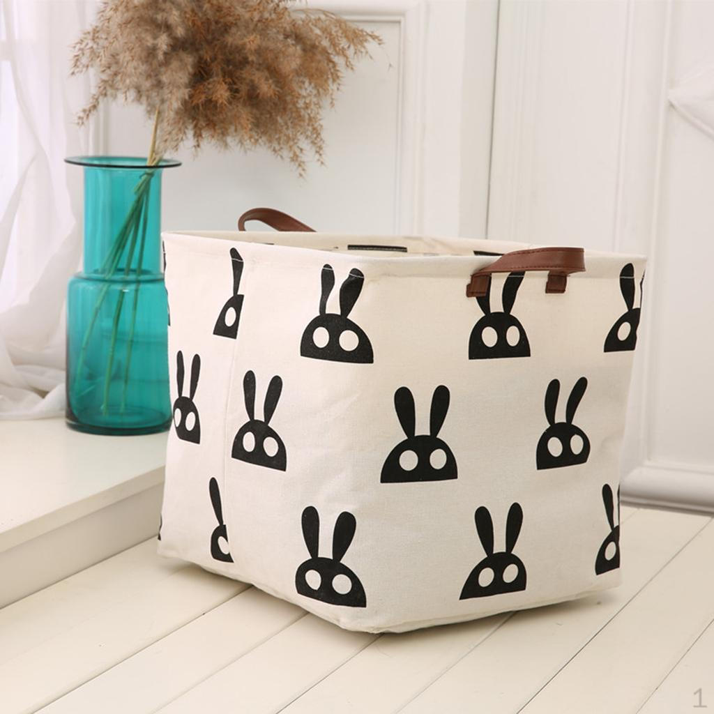 Storage Bag Cloth Boxes Basket Book Laundry Sundries Rabbit 790₽