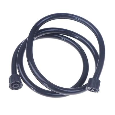 Černá flexibilní zahradní hadice z PVC Odolná náhradní hadice pro venkovní plevelení a postřikování - Zahradnické nářadí