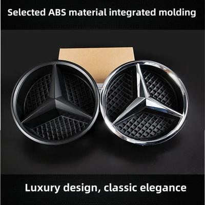 Auto Front Logo Emblem Kühlergrill Abzeichen für Mercedes Benz W156 W204 W205 W210 W211 W212 W213 C E-Klasse GLA GLK ML GLC GLE Zubehör