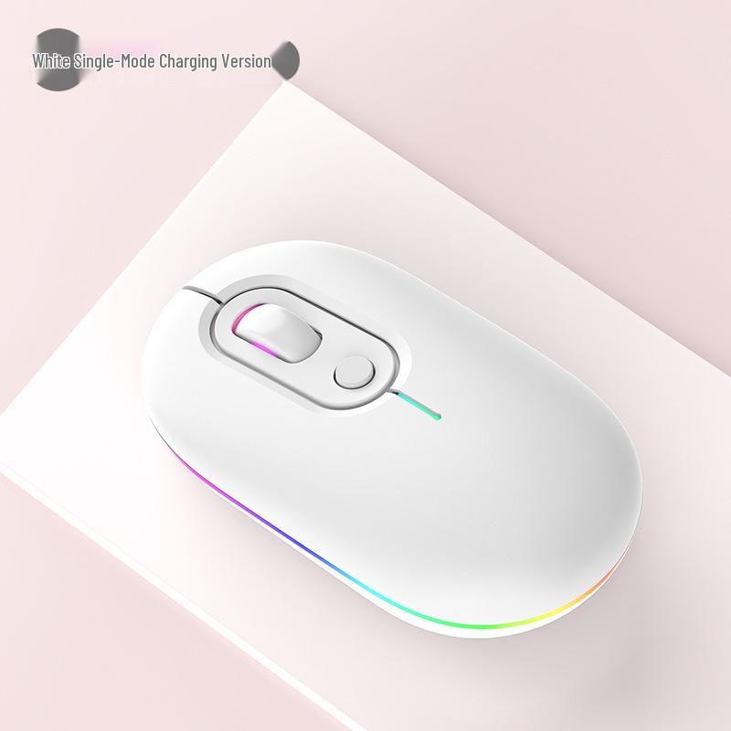 Macaron Color Wireless Bluetooth Dual Mode Silent Office Mouse