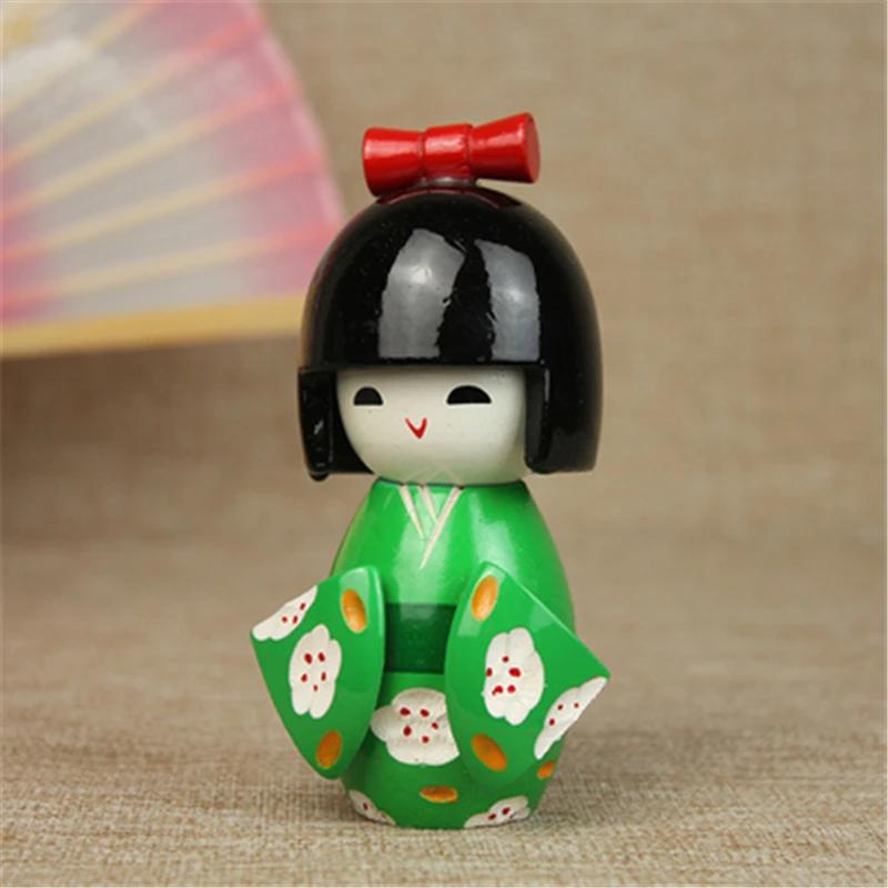 Japanese Puppet Geisha Ornaments Kimono Doll Cartoon Characters Restaurant Accessories Sushi Shop Decorations Sushi Maker 1-25