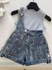 New Girls' Summer Outfit, Baby Girl Shorts, Korean Camisole Top, Summer Children's Sleeveless Vest Set