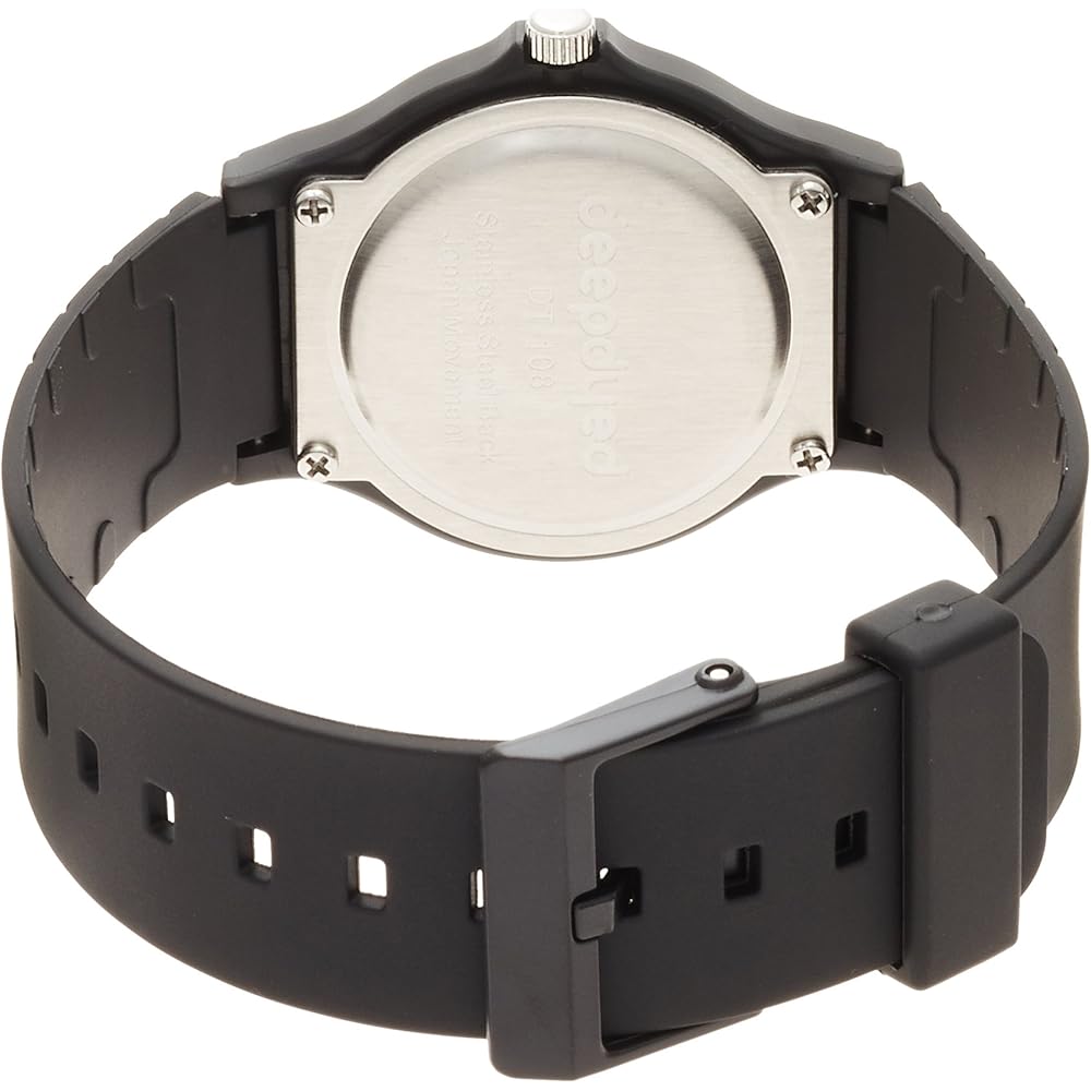 Fieldwork Harvey Analog Casual Watch Black Dial with Rubber Strap for Women