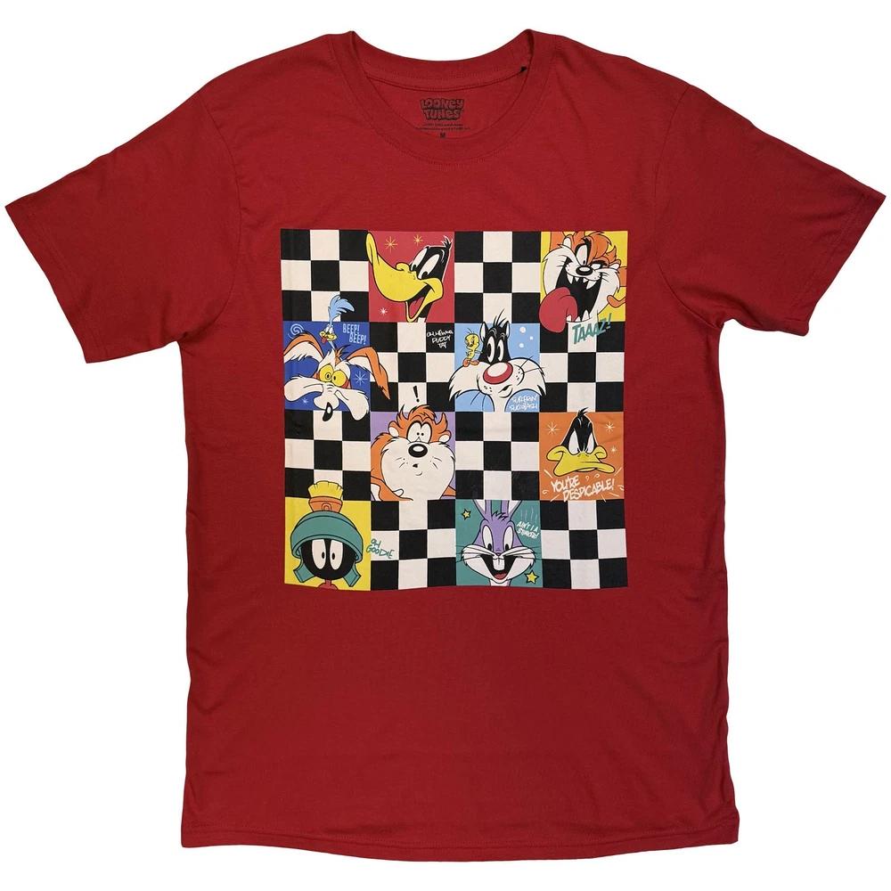 Looney Tunes Checkered Characters Tee TShirt Unisexs L
