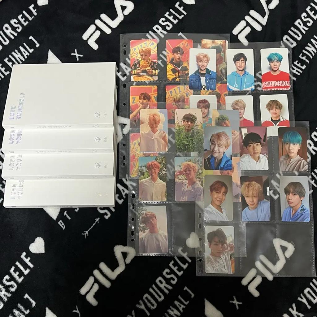 BTS Love Yourself Her album photocard LYS LOVEYOURSELF ALBUM POCA