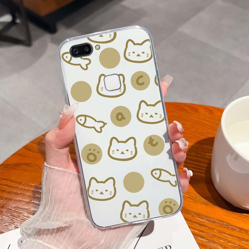 For Vivo X20 Plus X30 X60 X70 X80 Pro X50 Lite Phone Case Cute Panda Pattern Transparent Silicone Dustproof Protective Soft Back Cover For Vivo Casing