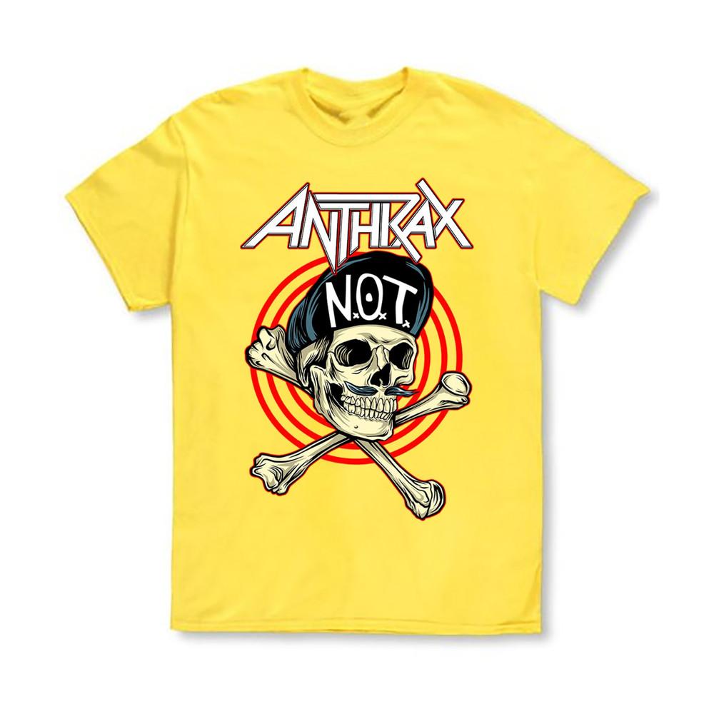 Rare Anthrax Band Short Sleeve Band All Size Gift For Fan T-shirt SA341